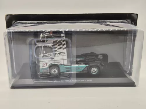 Mercedes Benz Actros MP4 AMG Petronas F1 kamion -  Edicola - 1:43