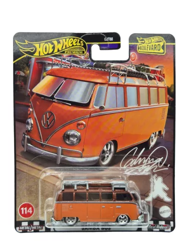 Hot Wheels Premium - Boulevard - VW Volkswagen Samba Bus -  Hot Wheels - 1:64