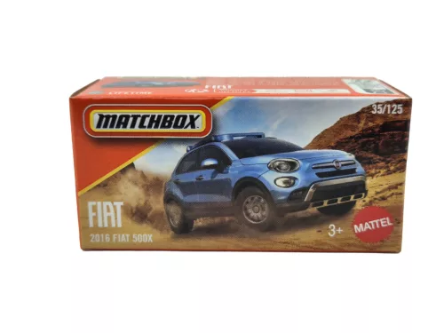 Fiat 500X (2016) - 35/125 -  Matchbox - 1:64