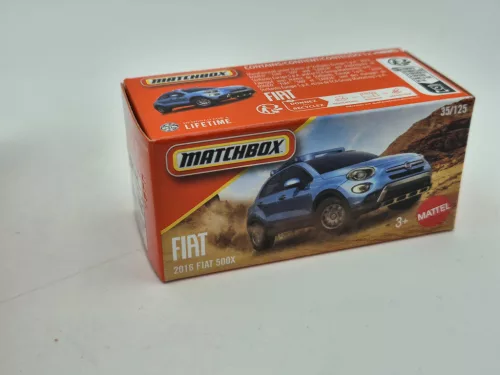 Fiat 500X (2016) - 35/125 -  Matchbox - 1:64