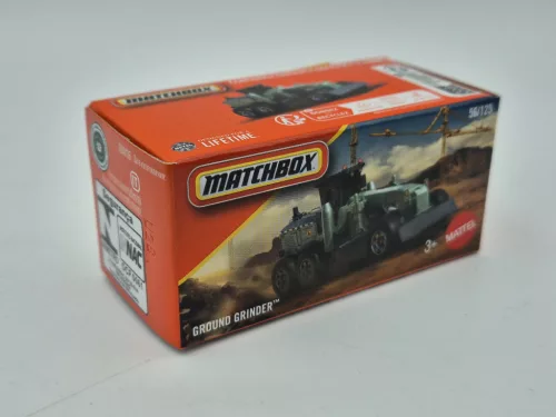 Ground Grinder - útgyalú gréder  - 56/125 -  Matchbox - 1:64