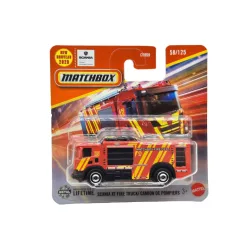   Scania XT Fire Truck - tűzoltóautó - tűzoltó - 58/125 - bliszteres -  Matchbox - 1:64