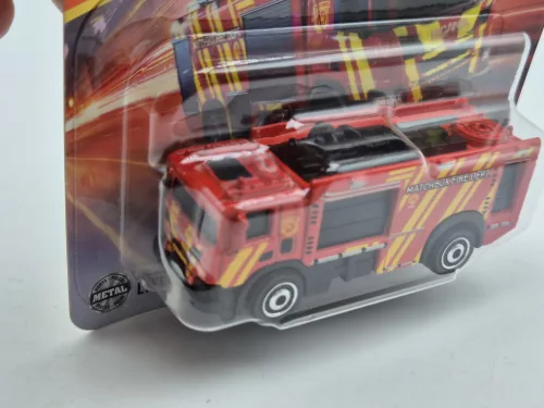Scania XT Fire Truck - tűzoltóautó - tűzoltó - 58/125 - bliszteres -  Matchbox - 1:64