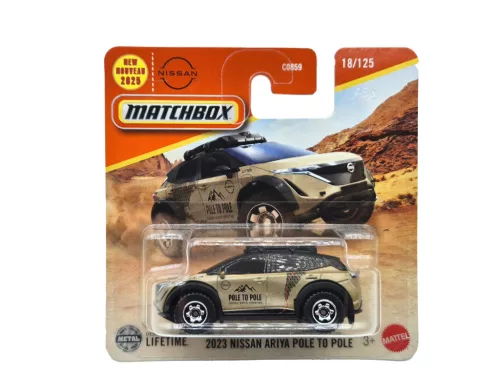 Nissan Ariya Pole to Pole - 18/125 - bliszteres -  Matchbox - 1:64