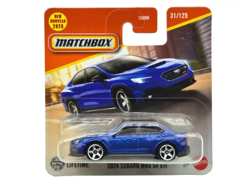 Subaru WRX S4 STI (2024) - 31/125 - bliszteres -  Matchbox - 1:64