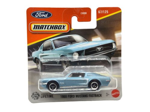 Ford Mustang Fastback (1968) - 67/125 - bliszteres -  Matchbox - 1:64