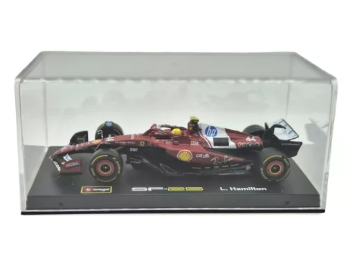 Ferrari SF-25 Team Scuderia F1 #44 (2025) - Lewis Hamilton - PILÓTÁVAL -  Bburago - 1:43