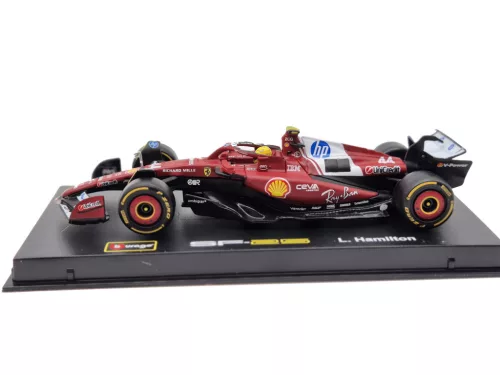 Ferrari SF-25 Team Scuderia F1 #44 (2025) - Lewis Hamilton - PILÓTÁVAL -  Bburago - 1:43