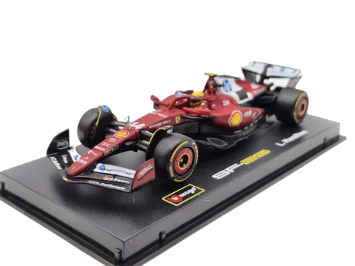 Ferrari SF-25 Team Scuderia F1 #44 (2025) - Lewis Hamilton - PILÓTÁVAL -  Bburago - 1:43