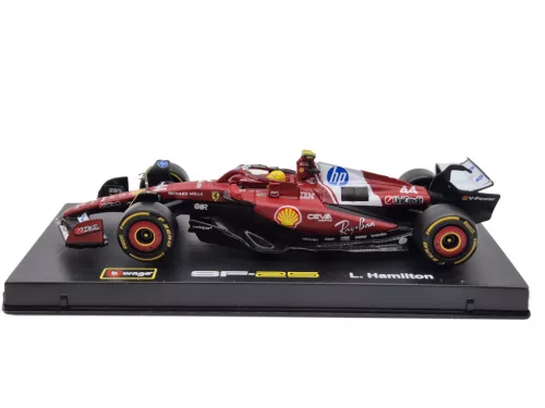 Ferrari SF-25 Team Scuderia F1 #44 (2025) - Lewis Hamilton - PILÓTÁVAL -  Bburago - 1:43