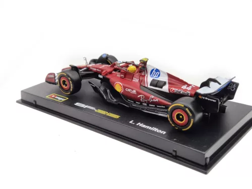 Ferrari SF-25 Team Scuderia F1 #44 (2025) - Lewis Hamilton - PILÓTÁVAL -  Bburago - 1:43