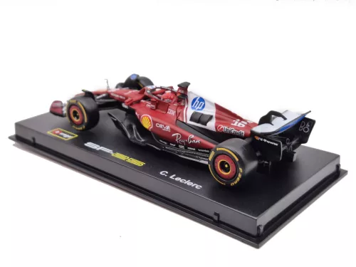 Ferrari SF-25 Team Scuderia F1 #16 (2025) - Charles Leclerc - PILÓTÁVAL -  Bburago - 1:43