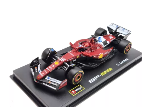 Ferrari SF-25 Team Scuderia F1 #16 (2025) - Charles Leclerc - PILÓTÁVAL -  Bburago - 1:43