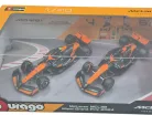 McLaren MCL38 F1 szett (2024) - #4 Lando Norris - #81 Oscar Piastri -  Bburago - 1:43