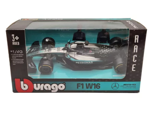 Mercedes GP W16 F1 #63 (2025) - George Russel -  Bburago - 1:43