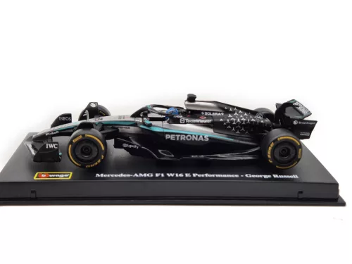 Mercedes GP W16 F1 #63 (2025) - George Russel - PILÓTÁVAL -  Bburago - 1:43