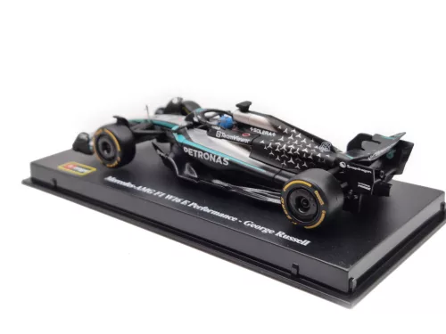 Mercedes GP W16 F1 #63 (2025) - George Russel - PILÓTÁVAL -  Bburago - 1:43