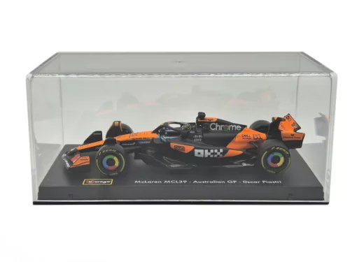 McLaren MCL39 F1 #81 (2025) - Oscar Piastri - PILÓTÁVAL -  Bburago - 1:43