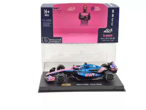 Alpine A525 F1 #10 (2025) - Pierre Gasly - PILÓTÁVAL -  Bburago - 1:43
