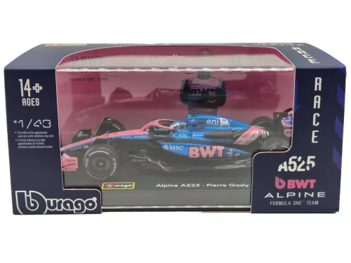 Alpine A525 F1 #10 (2025) - Pierre Gasly - PILÓTÁVAL -  Bburago - 1:43