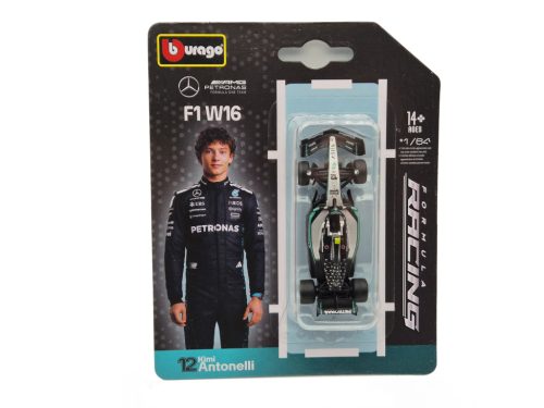 Mercedes GP W16 F1 #12 (2025) - Andrea Kimi Antonelli -  Bburago - 1:64