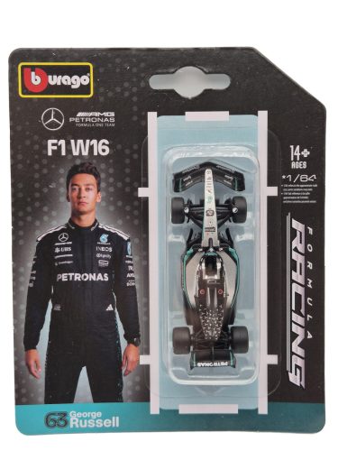 Mercedes GP W16 F1 #63 (2025) - George Russel -  Bburago - 1:64