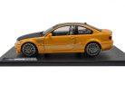 BMW E46 M3 coupe (2000) - narancs / fekete -  Solido - 1:18