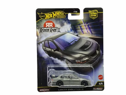 Hot Wheels Premium - Car Calture Ronin Run II 4/5 - Mitsubishi Lancer Evolution Evo IX -  Hot Wheels - 1:64