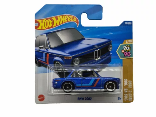 Hot Wheels BMW 2002 - '70s vs. '90s 5/10 - 77/250 - kék -  Hot Wheels - 1:64
