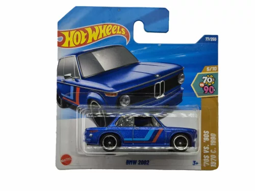 Hot Wheels BMW 2002 - '70s vs. '90s 5/10 - 77/250 - kék -  Hot Wheels - 1:64