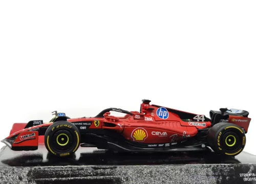 Ferrari SF-23 Team Scuderia F1 #44 (2023) - Fiorano - the first lap - Lewis Hamilton -  Bburago - 1:43