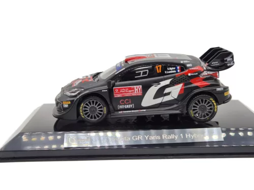 Toyota Yaris GR Rally1 - Gazoo Racing WRT (2024) - #17 - Sebastien Ogier - Vincent Landais -  Bburago - 1:43