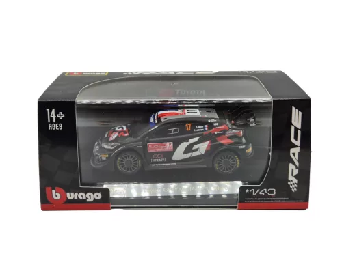 Toyota Yaris GR Rally1 - Gazoo Racing WRT (2024) - #17 - Sebastien Ogier - Vincent Landais -  Bburago - 1:43