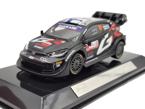 Toyota Yaris GR Rally1 - Gazoo Racing WRT (2024) - #69 - Kalle Rovanpera - Jonne Halttunen -  Bburago - 1:43