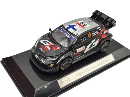 Toyota Yaris GR Rally1 - Gazoo Racing WRT (2024) - #69 - Kalle Rovanpera - Jonne Halttunen -  Bburago - 1:43