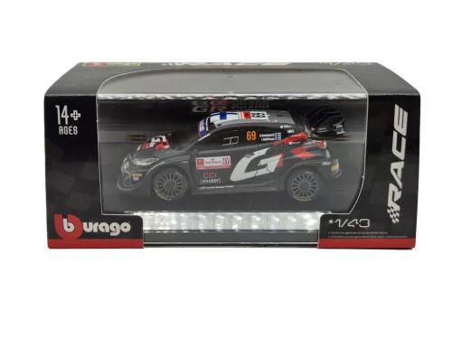 Toyota Yaris GR Rally1 - Gazoo Racing WRT (2024) - #69 - Kalle Rovanpera - Jonne Halttunen -  Bburago - 1:43