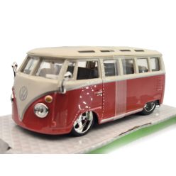   Volkswagen VW T1 Samba Minibus Custom (1967) -  Bburago - 1:32