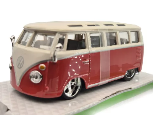 Volkswagen VW T1 Samba Minibus Custom (1967) -  Bburago - 1:32