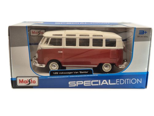 Volkswagen VW T1 Samba Minibus (1962) -  Maisto - 1:25