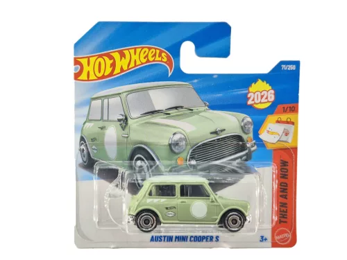 Hot Wheels Austin Mini Cooper S - Then and Now 1/10 - 71/250 -  Hot Wheels - 1:64