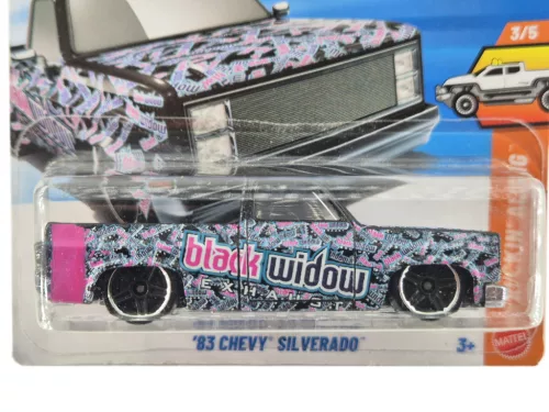 Hot Wheels '83 Chevy Silverado - Truckin' Along 3/5 - 42/250 -  Hot Wheels - 1:64