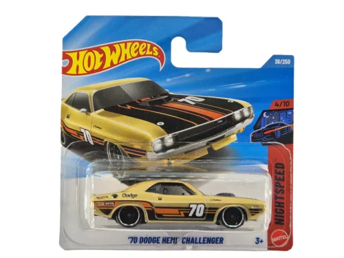 Hot Wheels '70 Dodge Hemi Challenger - Nightspeed 4/10 - 36/250 -  Hot Wheels - 1:64