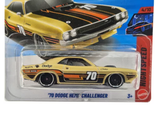 Hot Wheels '70 Dodge Hemi Challenger - Nightspeed 4/10 - 36/250 -  Hot Wheels - 1:64