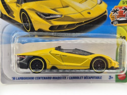 Hot Wheels '16 Lamborghini Centenario Roadster - Exoticars 1/10 - 2/250 -  Hot Wheels - 1:64