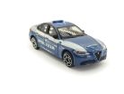 Alfa Romeo Giulia Polizia (2016) - rendőrautó -  Bburago - 1:43