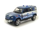 Land Rover New Defender 110 Polizia (2022) - rendőrautó -  Bburago - 1:43