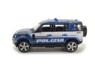 Land Rover New Defender 110 Polizia (2022) - rendőrautó -  Bburago - 1:43