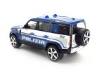 Land Rover New Defender 110 Polizia (2022) - rendőrautó -  Bburago - 1:43