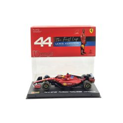   Ferrari SF-23 Team Scuderia F1 #44 (2023) - Fiorano - the first lap - Lewis Hamilton - PILÓTÁVAL -  Bburago - 1:43