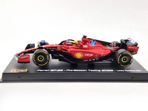 Ferrari SF-23 Team Scuderia F1 #44 (2023) - Fiorano - the first lap - Lewis Hamilton - PILÓTÁVAL -  Bburago - 1:43